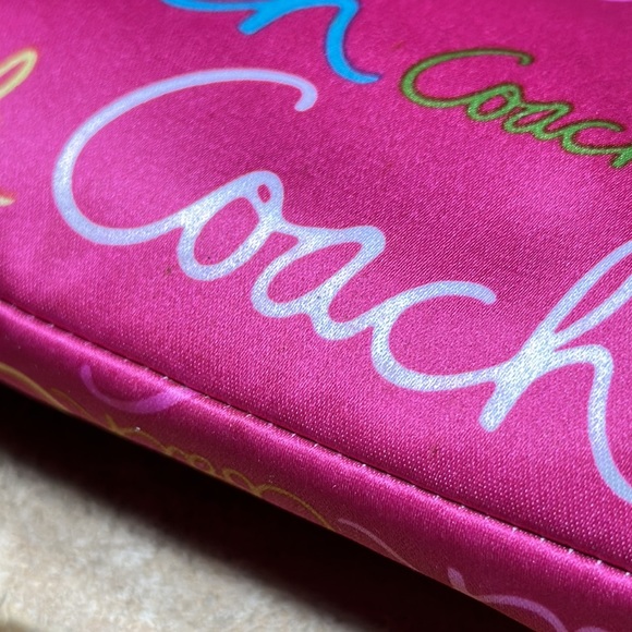 *NWT* *RARE* COACH Script Large Chubby Bag - Picture 10 of 10